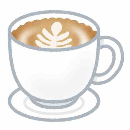 温泉ラテアート☕️