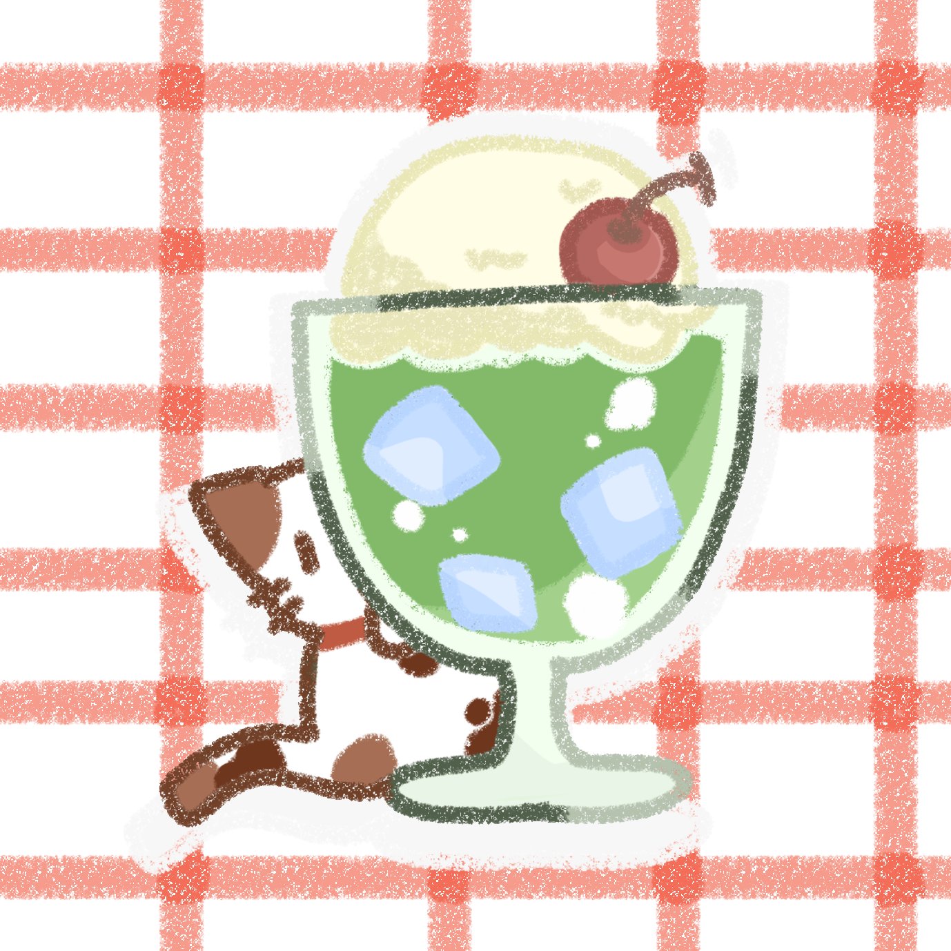 くりーむそーだ🍒💚