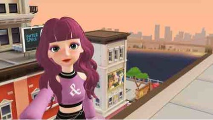 ぴんくぴーち。핑크 복숭아.