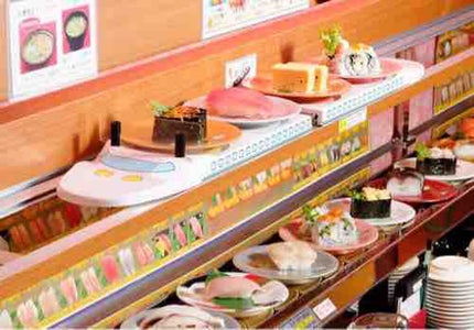 回転寿司好き女子