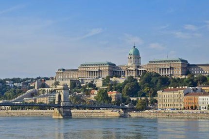 The scenery of the city