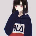 煩い