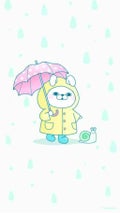 雨の中の虹