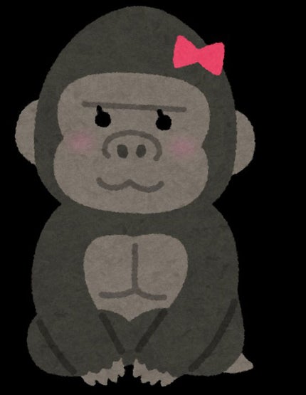 お化粧ゴリラ🦍🎀フォロバ100🦍久しぶりに投稿